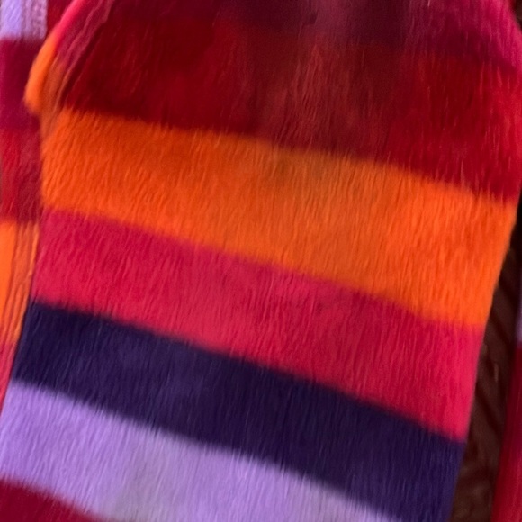 Polar Feet Vibrant Striped Casual fleece Socks - Picture 10 of 16